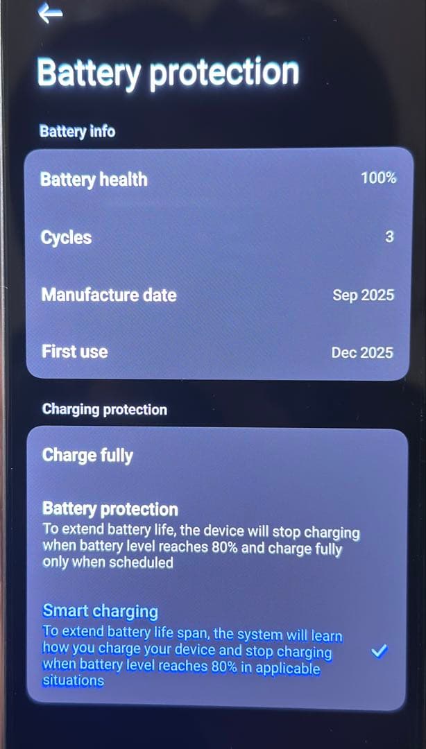 POCO F7ホワイト 12GB RAMと256GB ROM 90W充電器付き。
