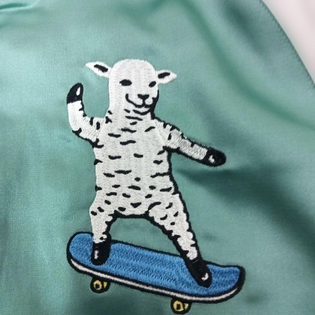 【美品】グラニフ　ラムチョップ　スカジャン　Lサイズ graniph