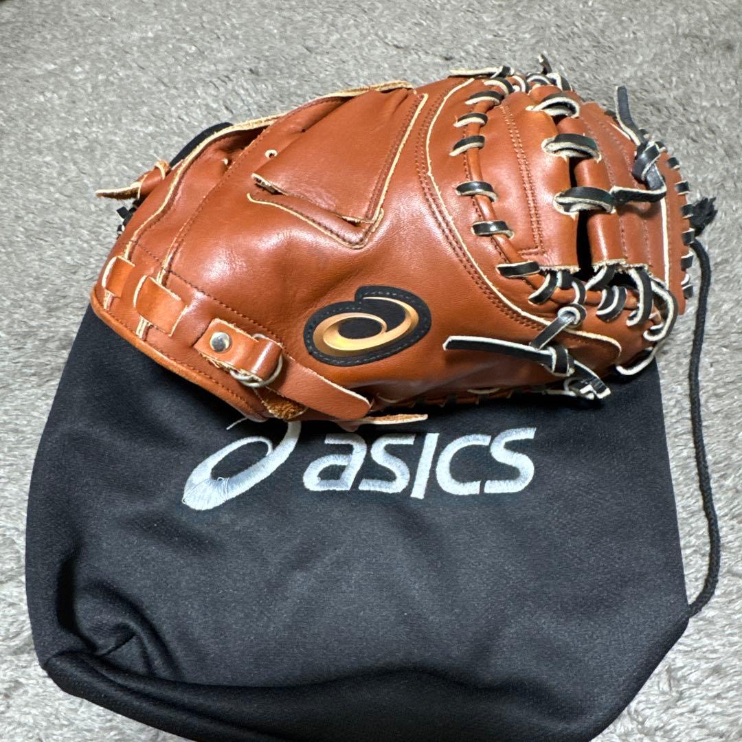 美品　硬式用キャッチャーミット asics NEOREVIVE(使用頻度少なめ)