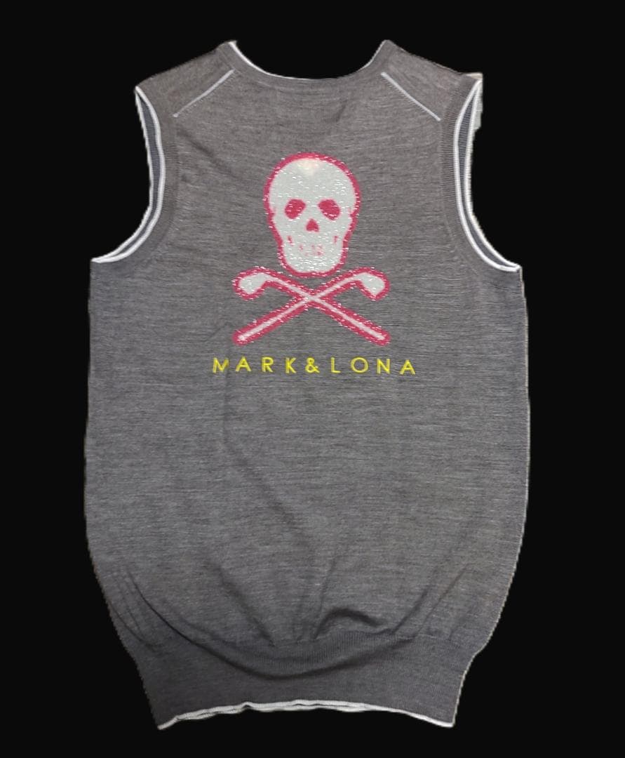 y*i様 ⛳️マークアンドロナ ♥️定番のバックスカル ニットベスト MARK＆