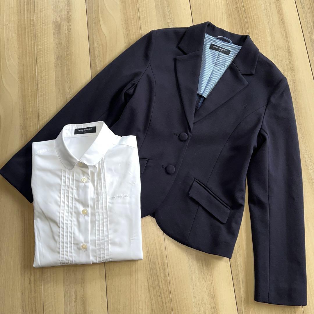 【orangeみかん 】 ジャケット　ブラウス　キュロットスカート