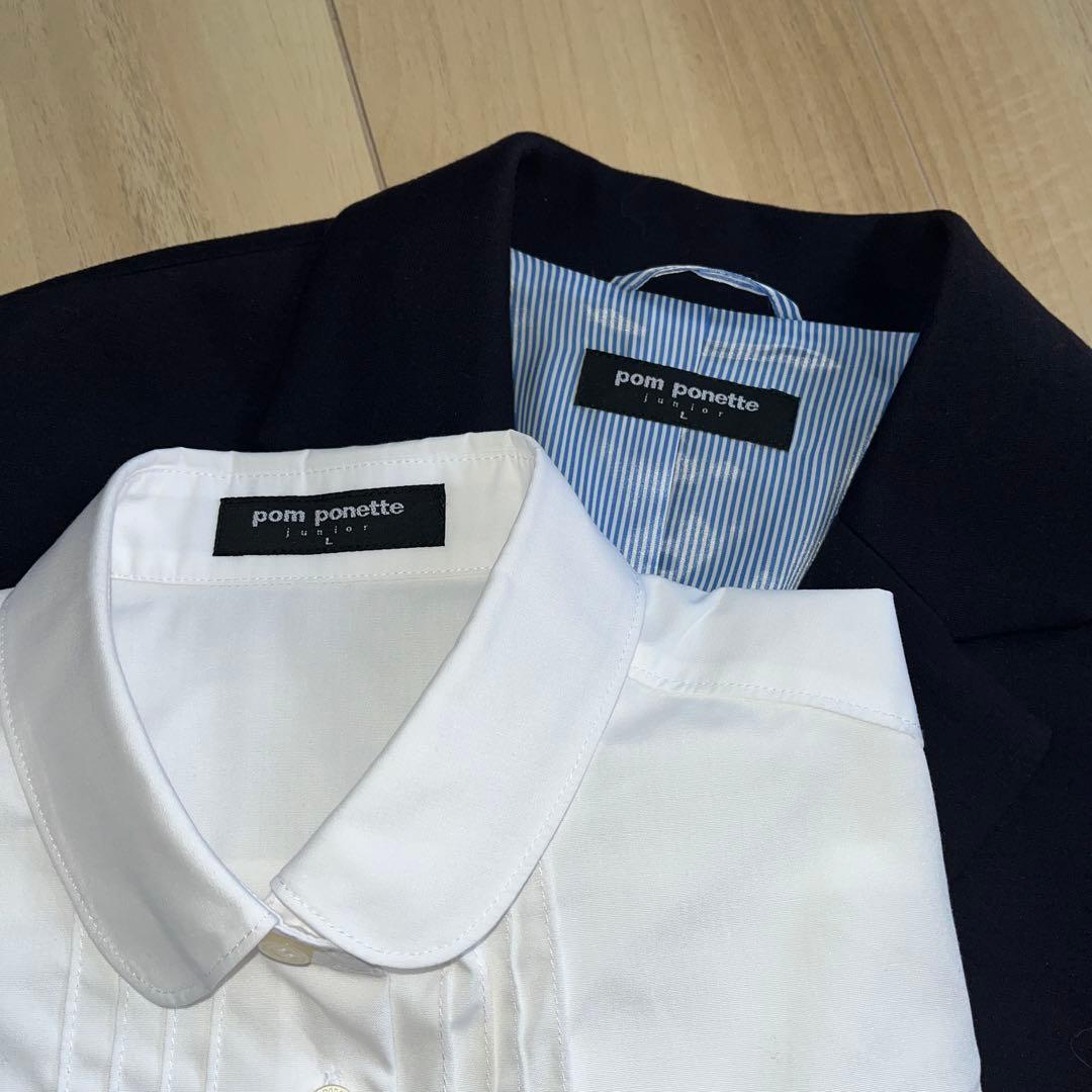 【orangeみかん 】 ジャケット　ブラウス　キュロットスカート