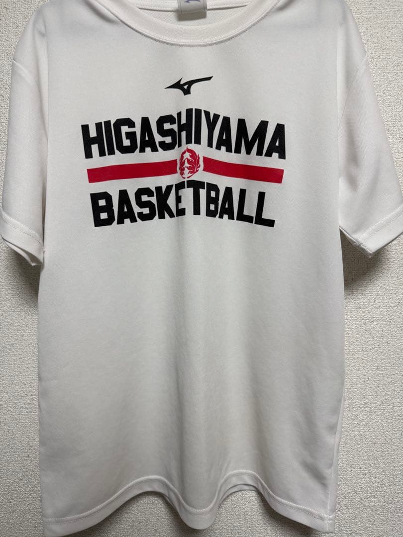 東山バスケ部練習白Tシャツ　XLサイズ
