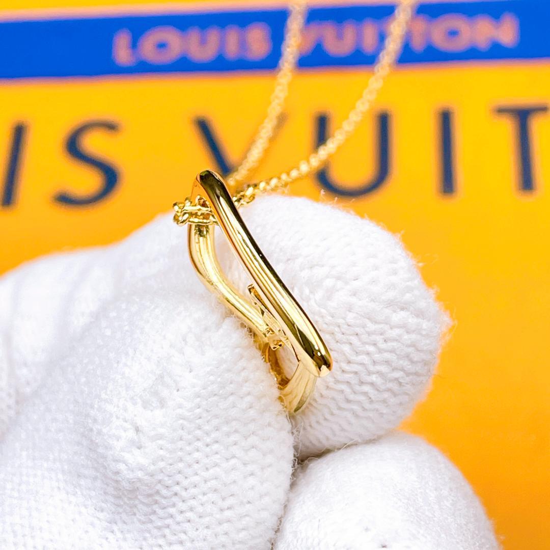 ◇ルイヴィトン◇新品仕上済 M00465 ハート ネックレス ゴールド ブランド