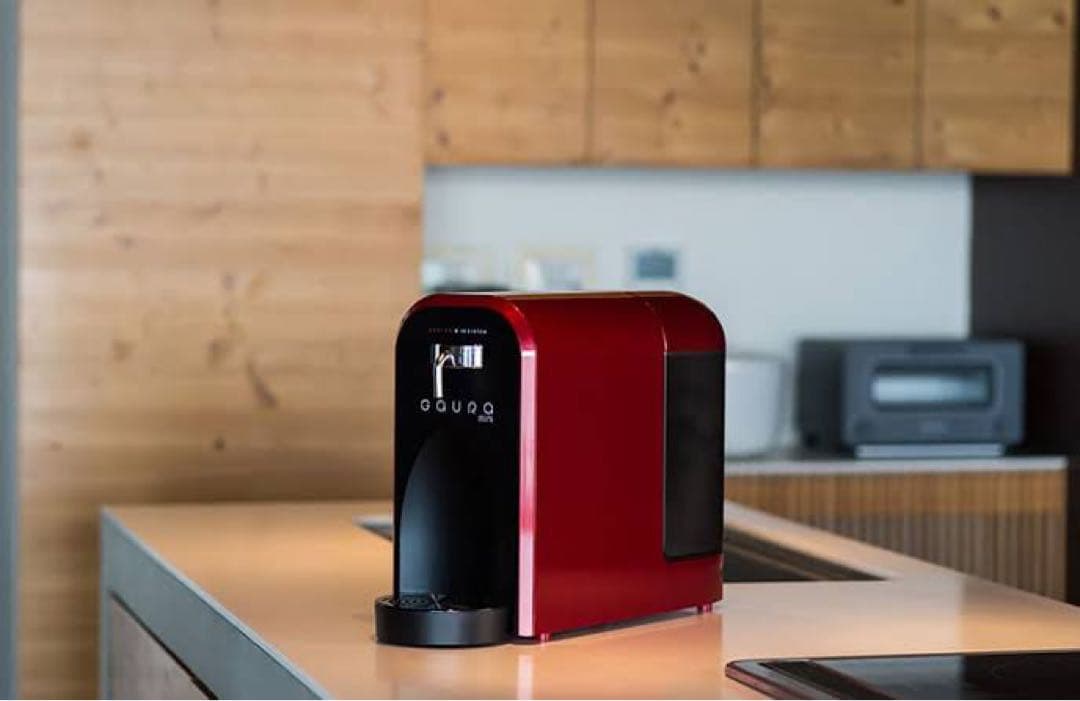 【美品】GAURA ミニ 水浄化機 赤色