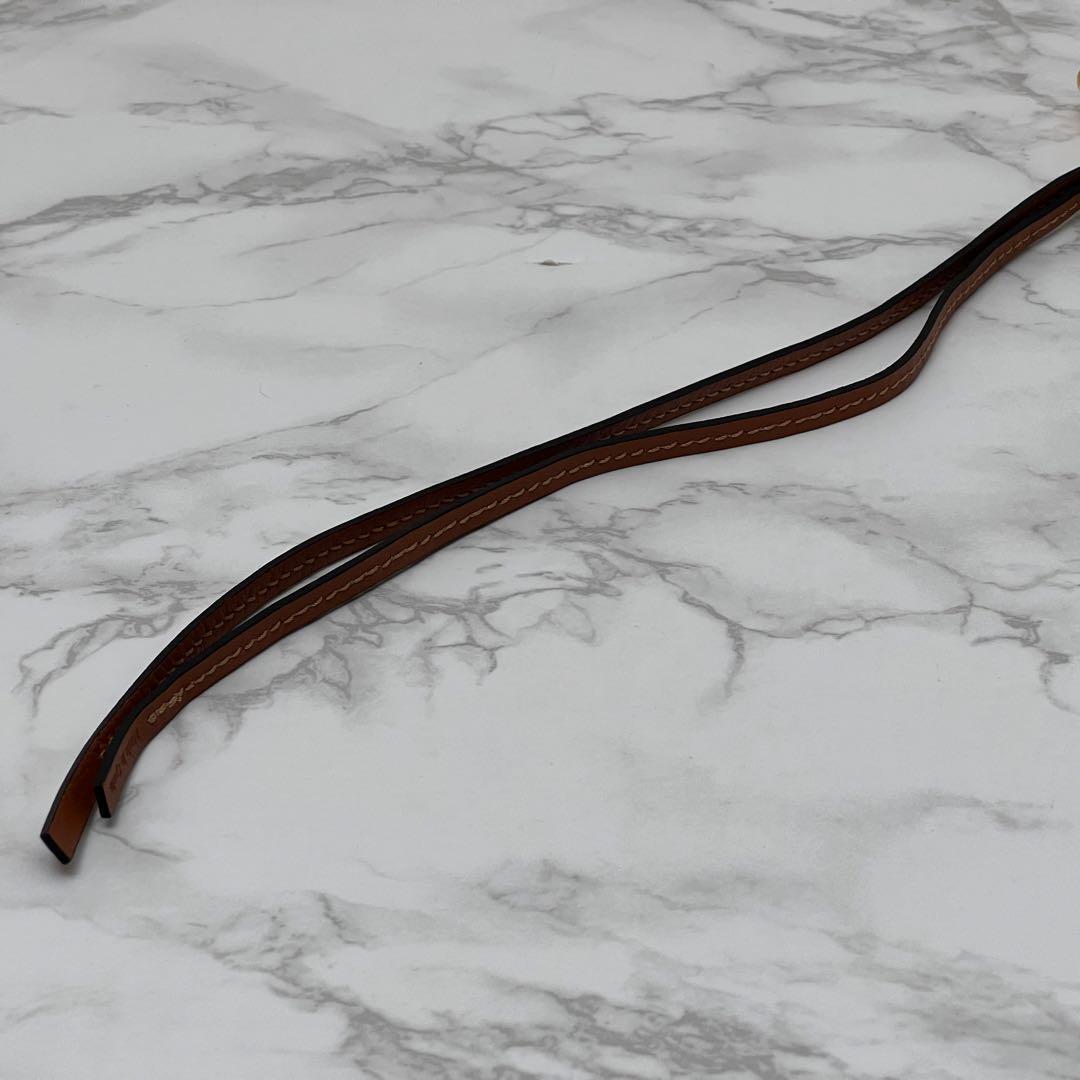 ロエベ アナグラム チャーム (カーフ) チャーム ゴールド/タン LOEWE