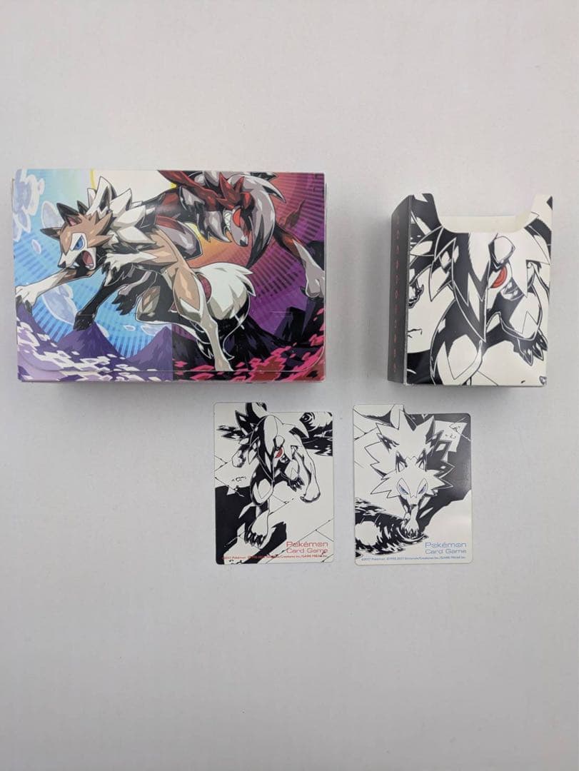 ポケモンカードゲーム　ルガルガン　ダブルデッキケース　アローラの月光