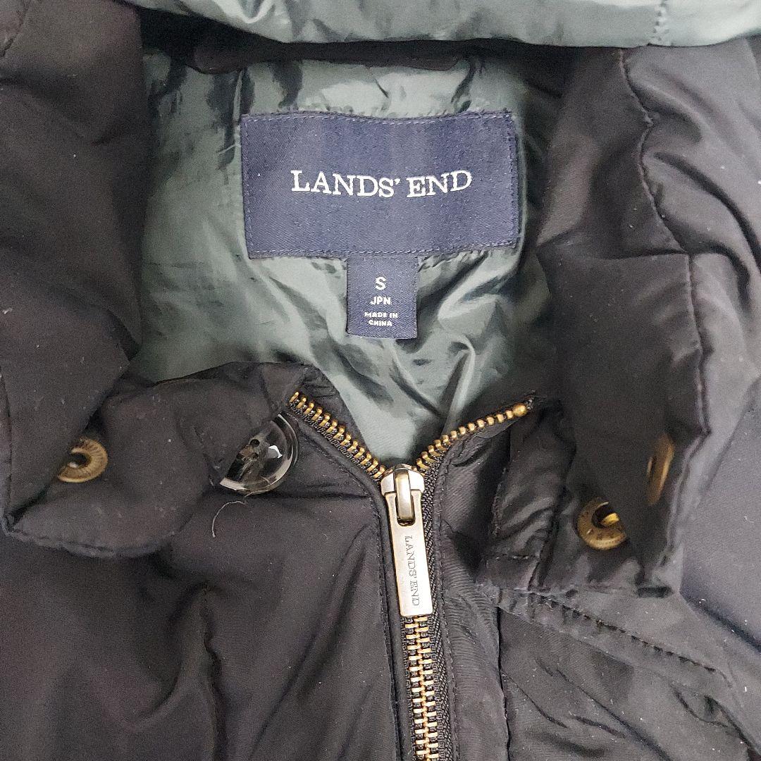 Lands' End（ランズエンド）フーデッドロングダウンコート S