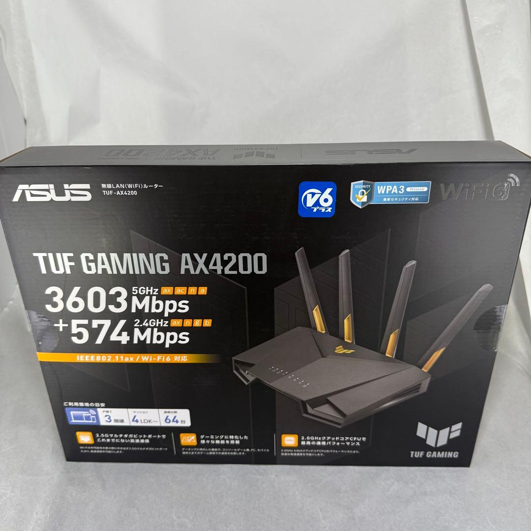 ASUS TUF GAMING AX4200 無線LANルーター