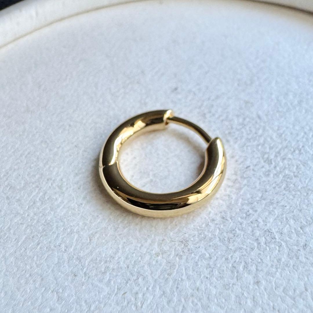 【大人気】トムウッド/クラシックフープ/ピアス/スモール/ゴールド/片耳