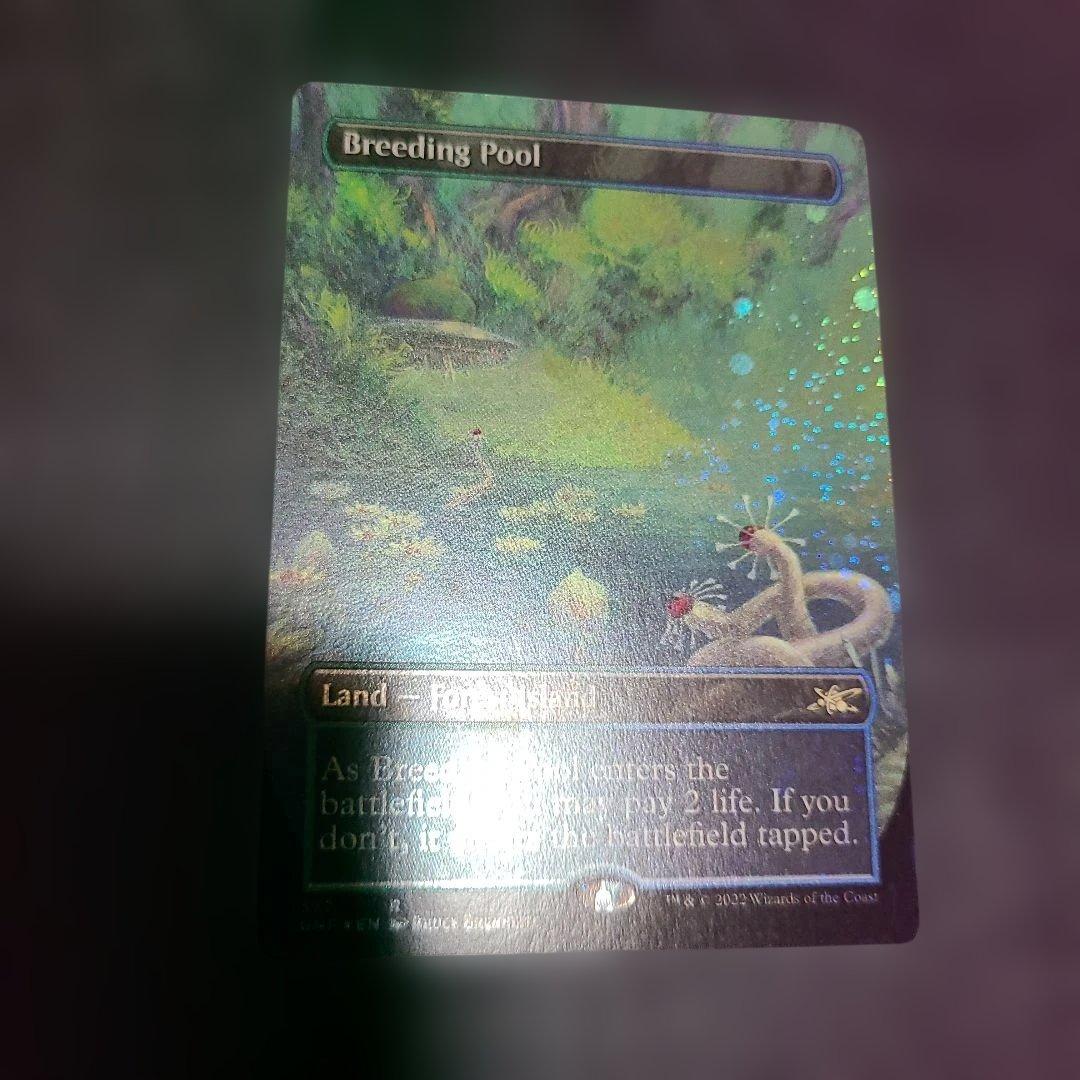 繁殖池/Breeding Pool UNF 英語　ボーダレスギャラクシーfoil