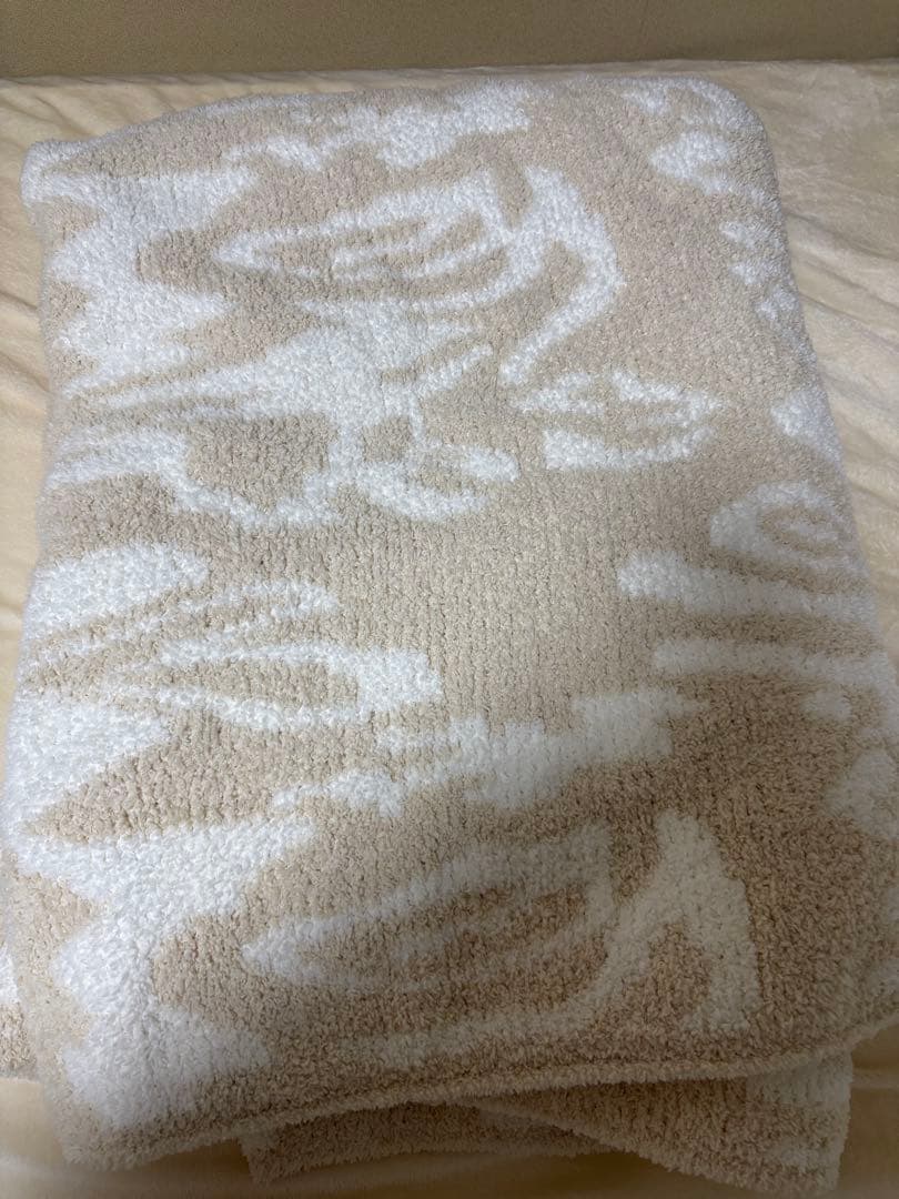 【美品】kashwere NAP BLANKET / DAMASK