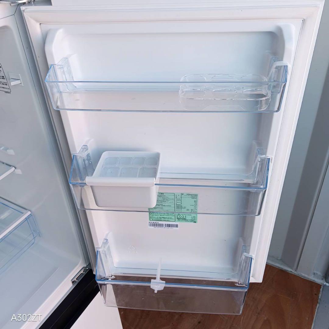 A191★2022年製★ハイセンス　冷蔵庫　ホワイト　一人暮らし　洗濯機