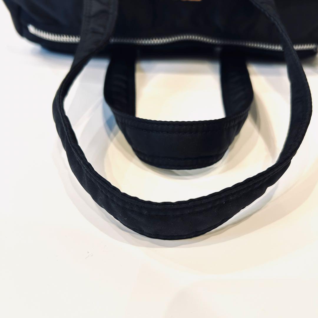 ポーター タンカー ダッフルバッグ ボストンバッグ　L 黒 ドラム型 大容量