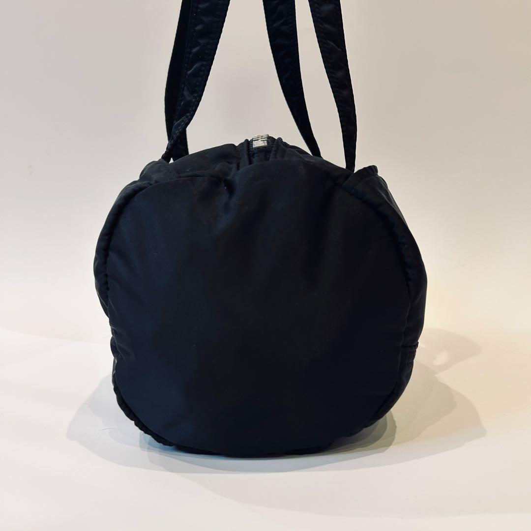 ポーター タンカー ダッフルバッグ ボストンバッグ　L 黒 ドラム型 大容量