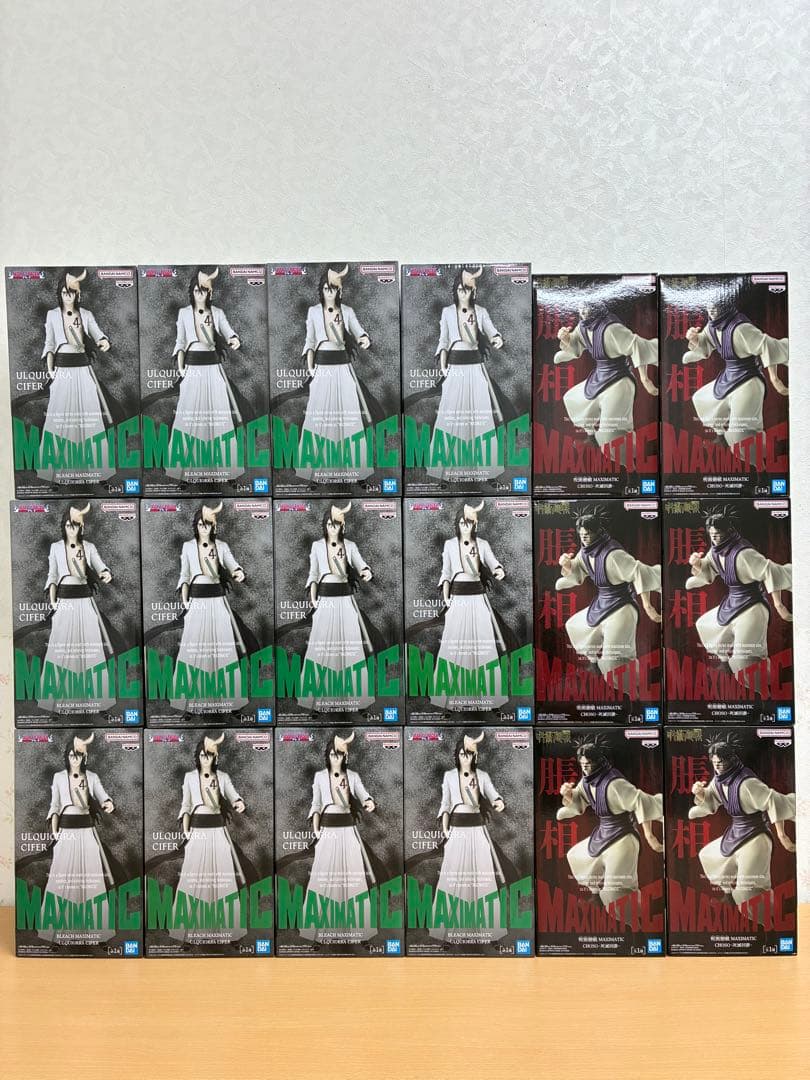 BLEACH 呪術廻戦 MAXIMATIC ウルキオラ 脹相 18個セット