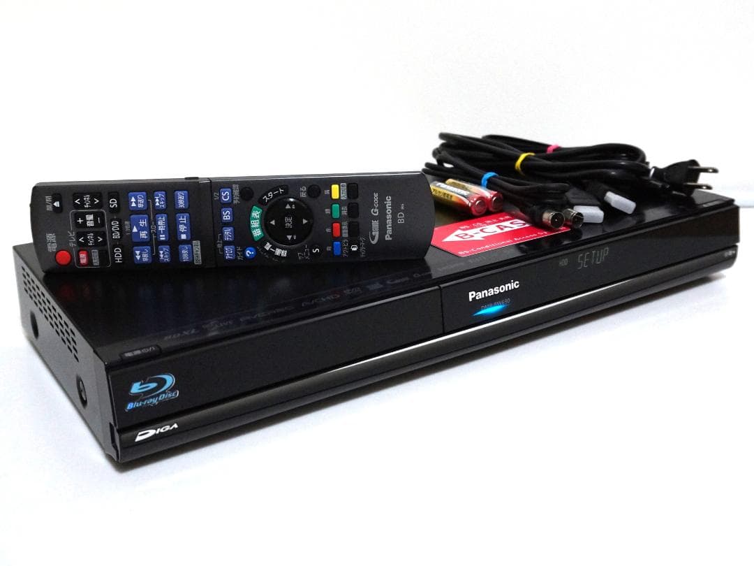 整備品☆2TB☆W録画☆Panasonic ブルーレイ DMR-BW690☆美品