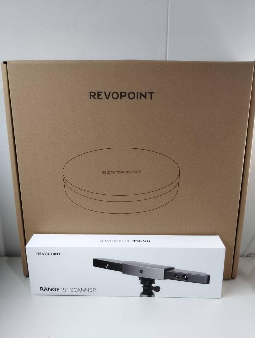 REVOPOINT RANGE 3Dスキャナー 大型ターンテーブル付き Y066