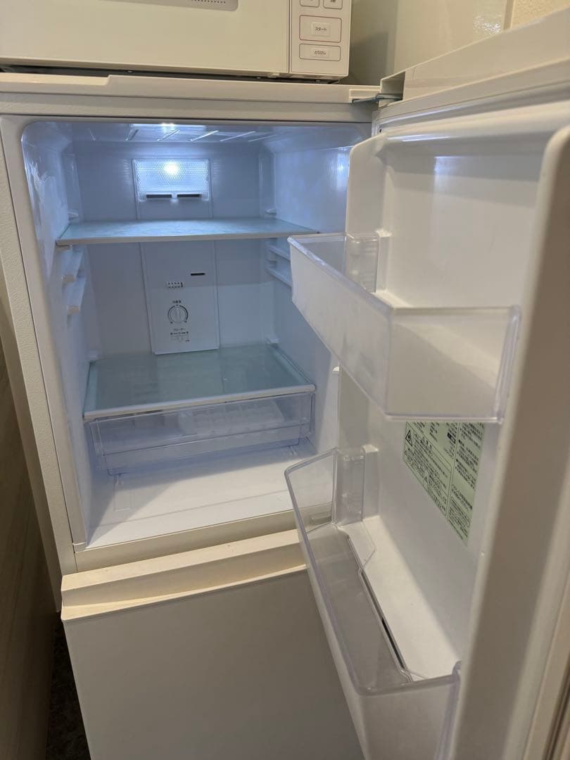 無印良品　ホワイト冷蔵庫１２６Ｌ