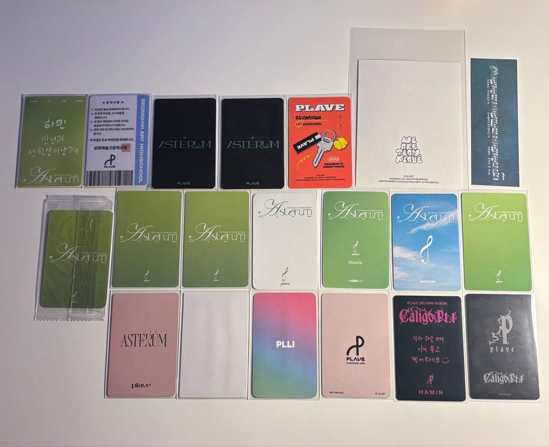 PLAVE プレイブ HAMIN ハミン トレカ 特典 まとめ売り