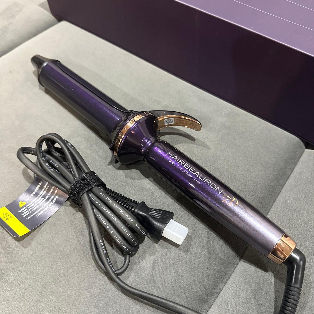 【付属品完備】ヘアビューロン　カールアイロン　34㎜　27D 美品