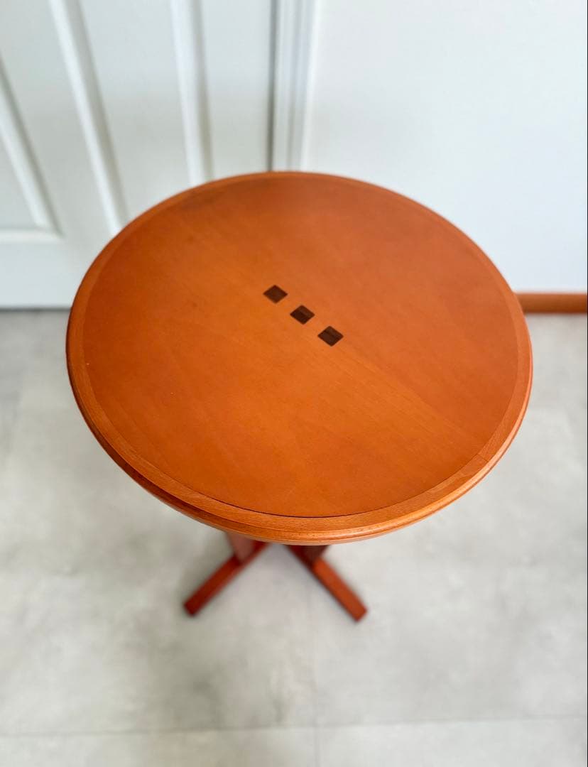 日進木工　北欧家具　木製サイドテーブル