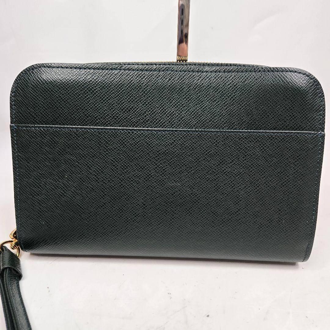 極美品 LOUIS VUITTON バイカル タイガレザー クラッチバッグ