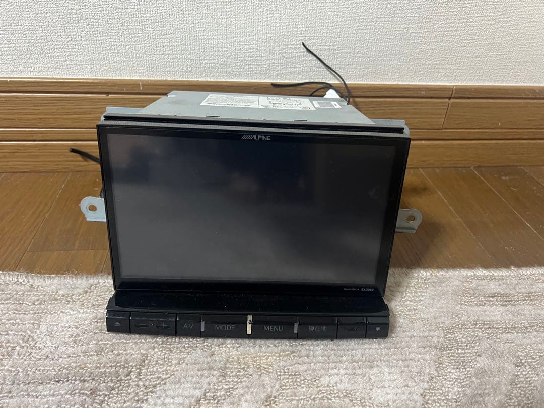 ALPINE EX500V ヘッドユニット