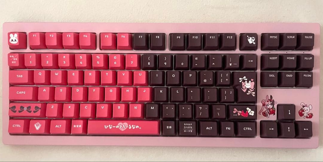VSPO! GEAR ゲーミングキーボード 橘ひなのEdition
