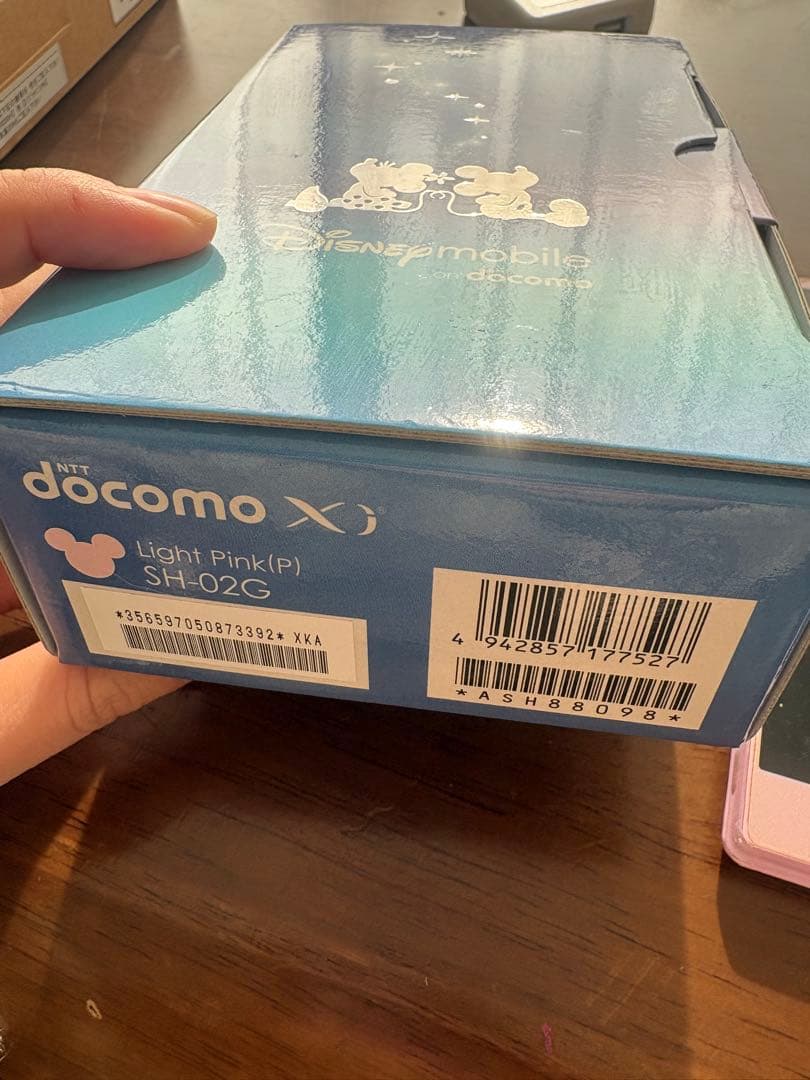 Disney Mobile on docomo SH-02G ピンク