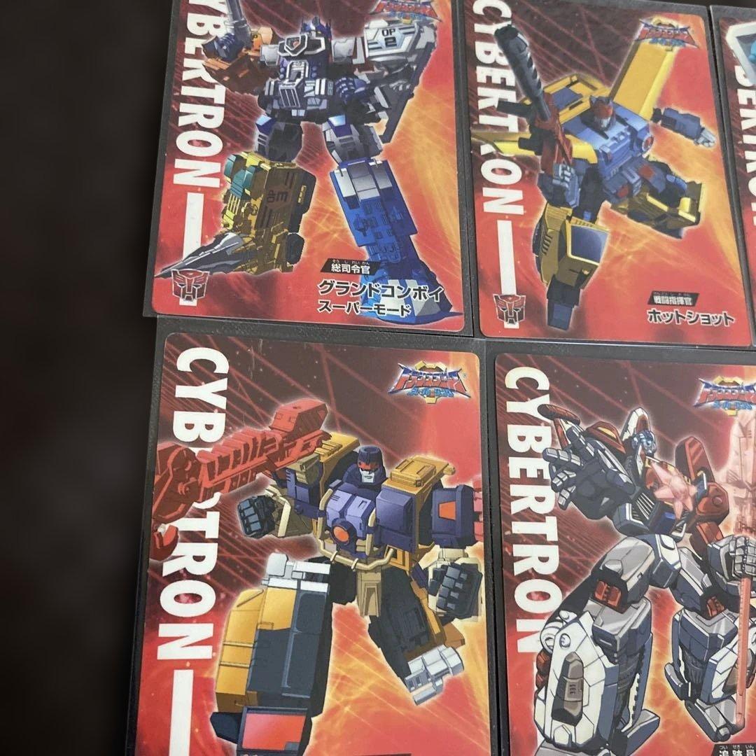 タカラ　トランスフォーマー　スーパーリンク　当時モノ　レア　20枚