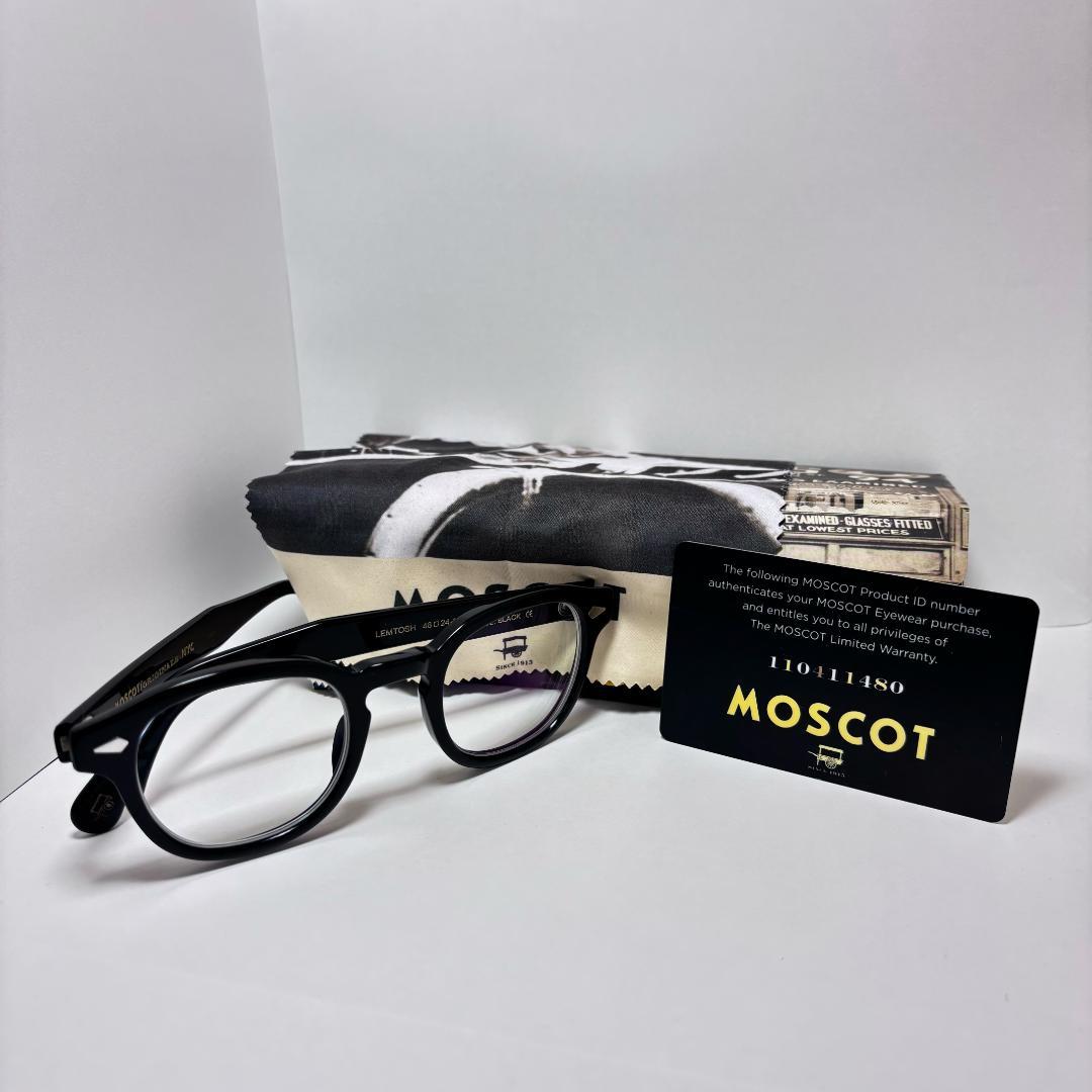 ◆値下げ◆MOSCOT◆LEMTOSH◆ブラック◆46サイズ