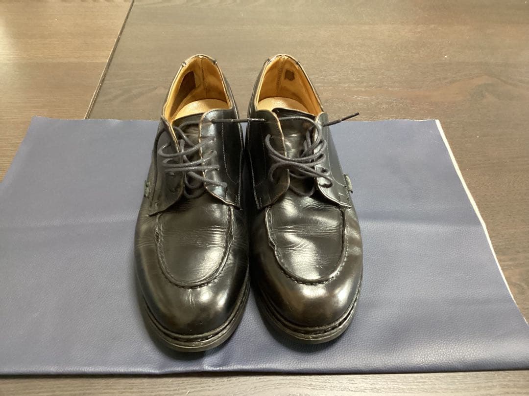 【ダメージあり】パラブーツ シャンボード ブラック サイズ：6 1/2 25.0