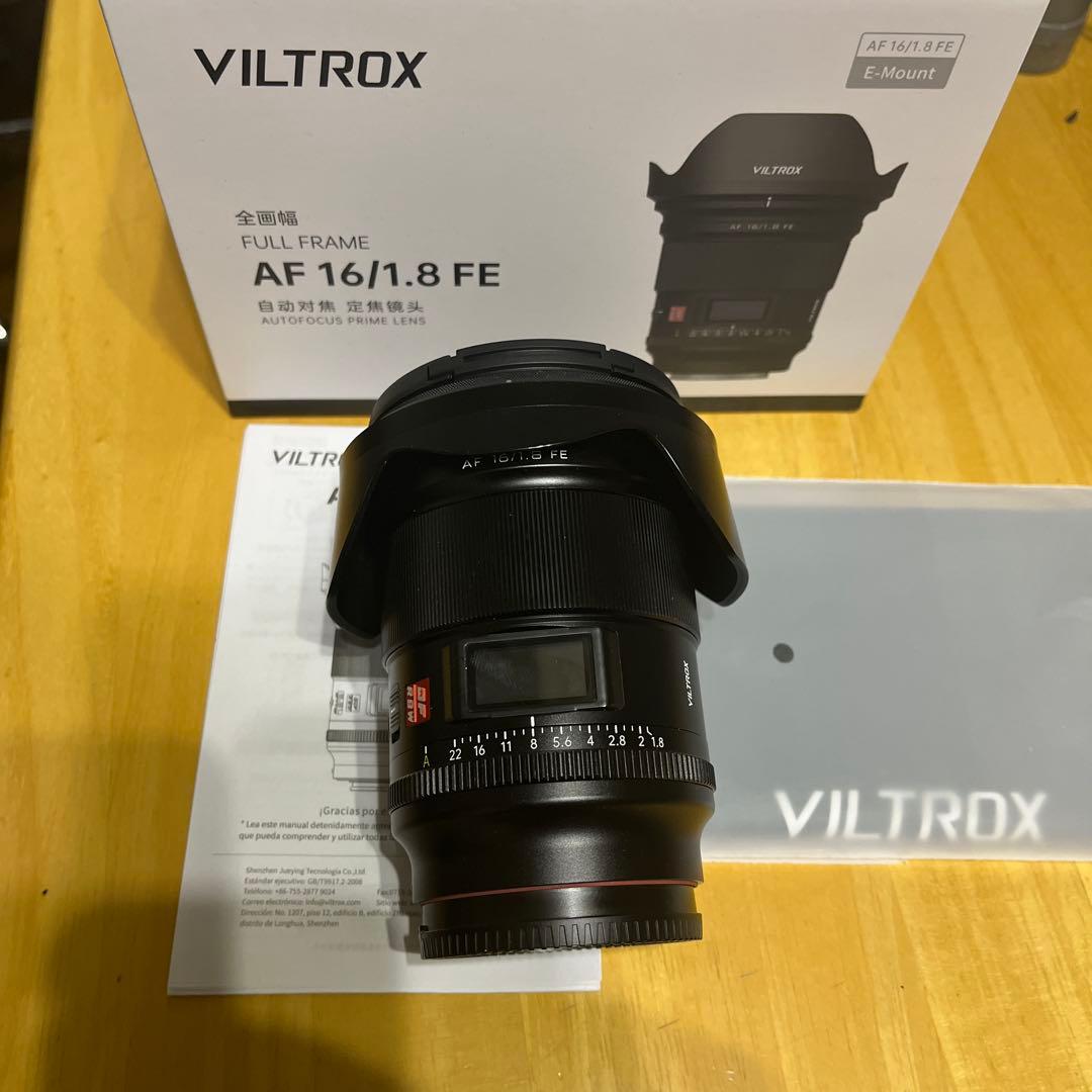 【ワンオーナー美品】VILTROX AF 16mm F1.8（ソニーFE）