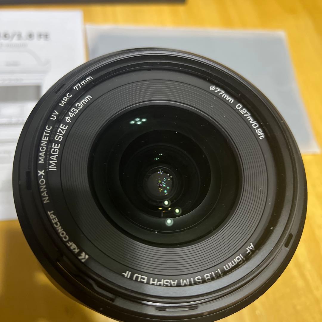 【ワンオーナー美品】VILTROX AF 16mm F1.8（ソニーFE）
