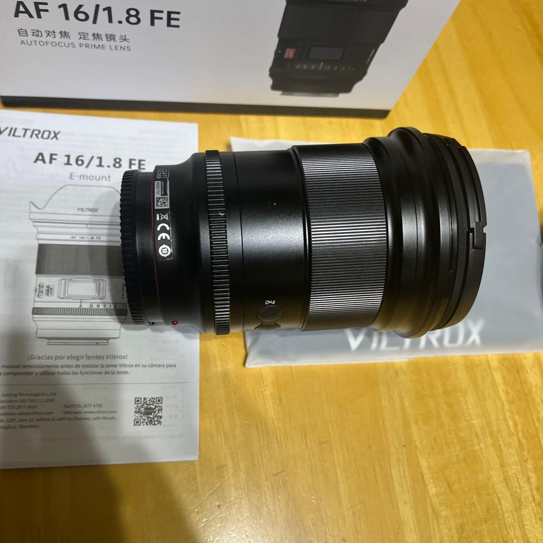 【ワンオーナー美品】VILTROX AF 16mm F1.8（ソニーFE）