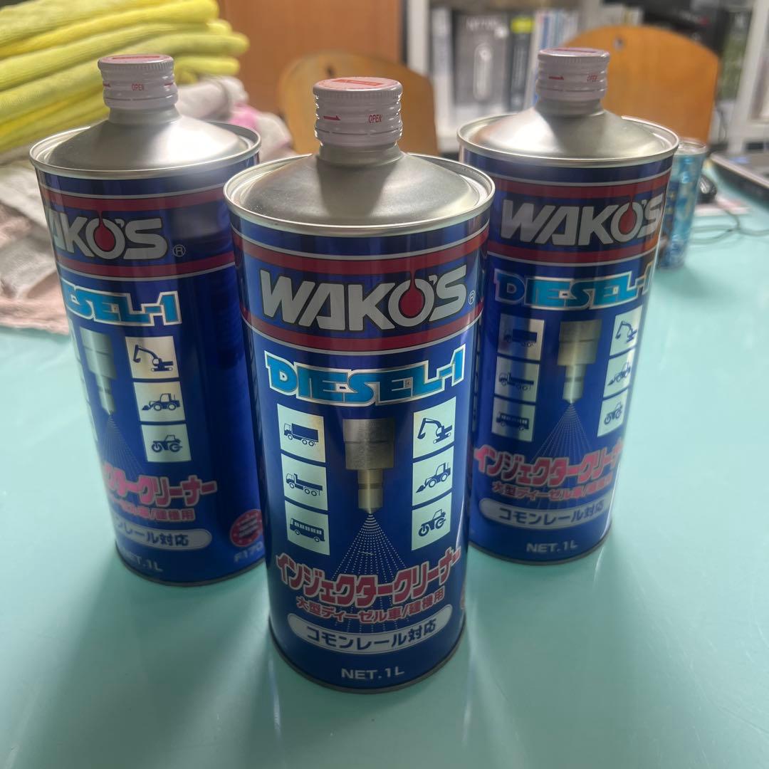 WAKO'S ディーゼルインジェクタークリーナー 1L 3本セット