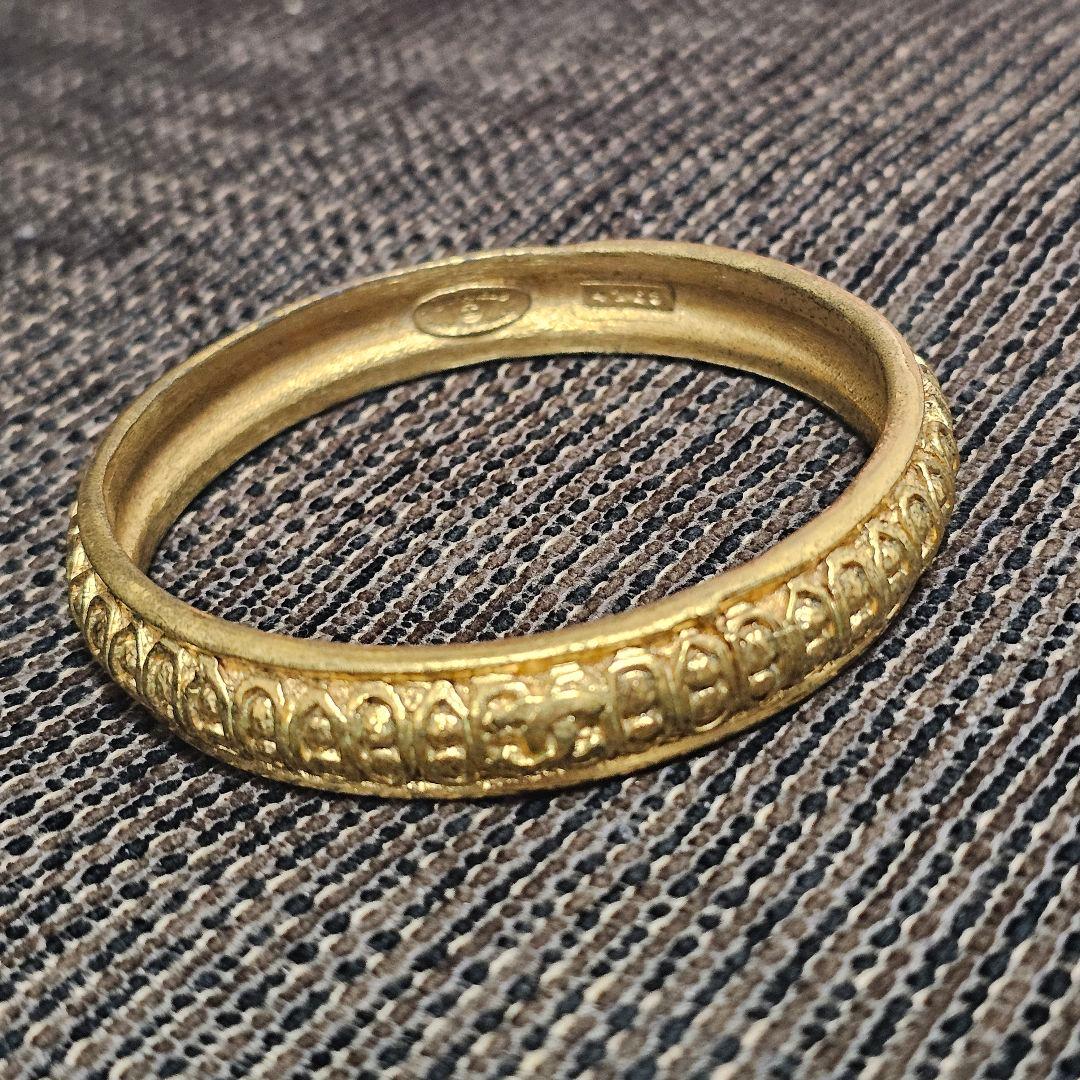 s*a様 お買得 シャネル ヴィンテージ バングル ブレスレット ゴールド ココ