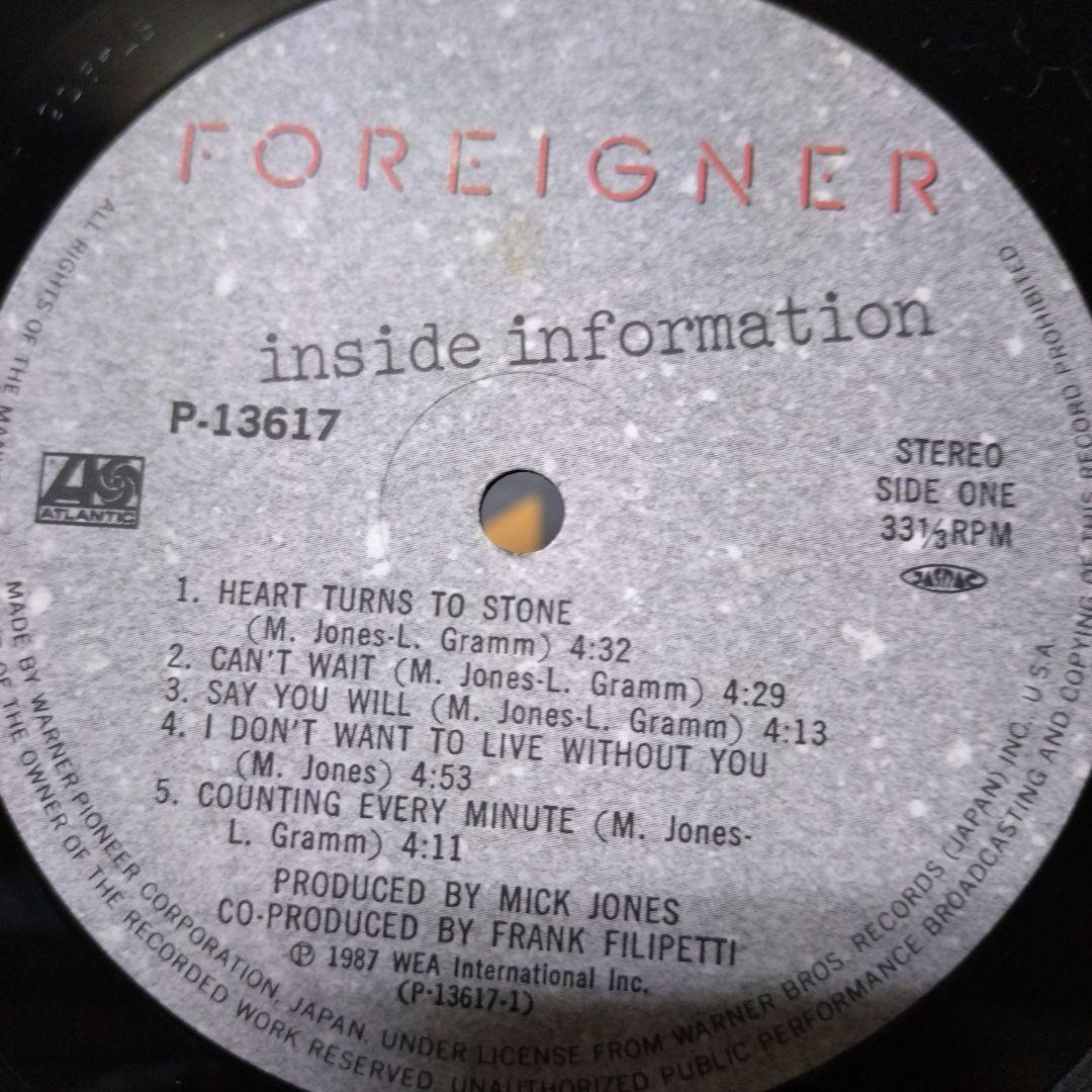 Foreigner レコード