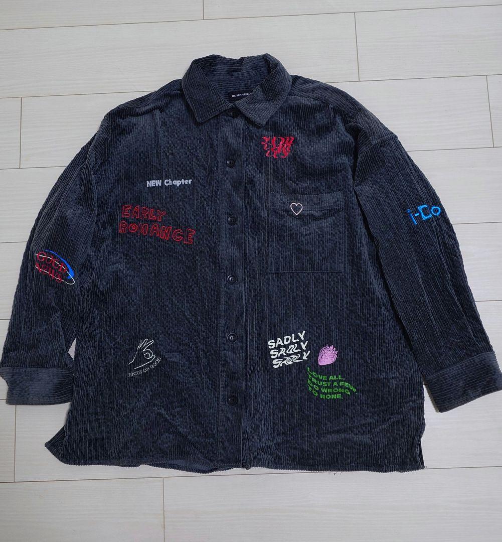 ジャケット・アウター Corduroy Early Romance Graphic Shirt