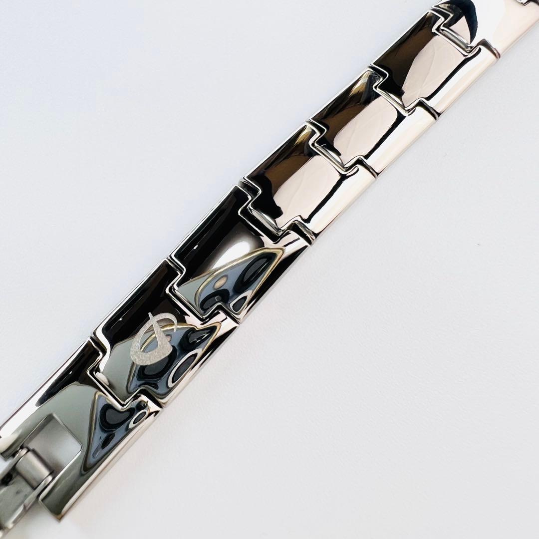 美品♪ PHITEN ファイテン チタン ブレスレット ミクロチタンボール.