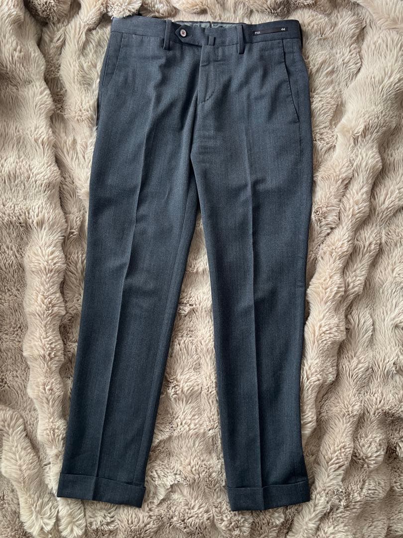 猫*背様 PT01 グレー スラックス サイズ44 winter travell