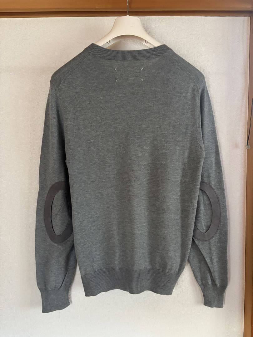maison margiela エルボーパッチニット