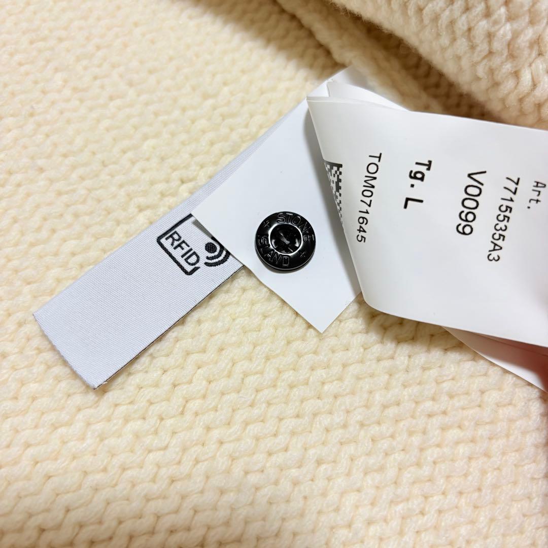 STONE  ストーンアイランド　ダブルジップ　ニットベスト　Ｌ