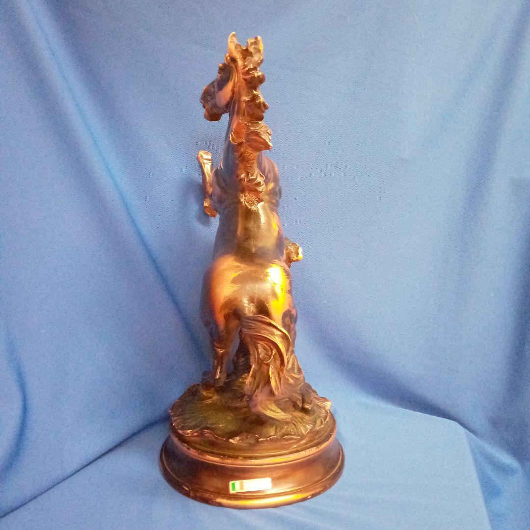 馬の置物　ブロンズ像　銅製　イタリア製　重量5.1kg