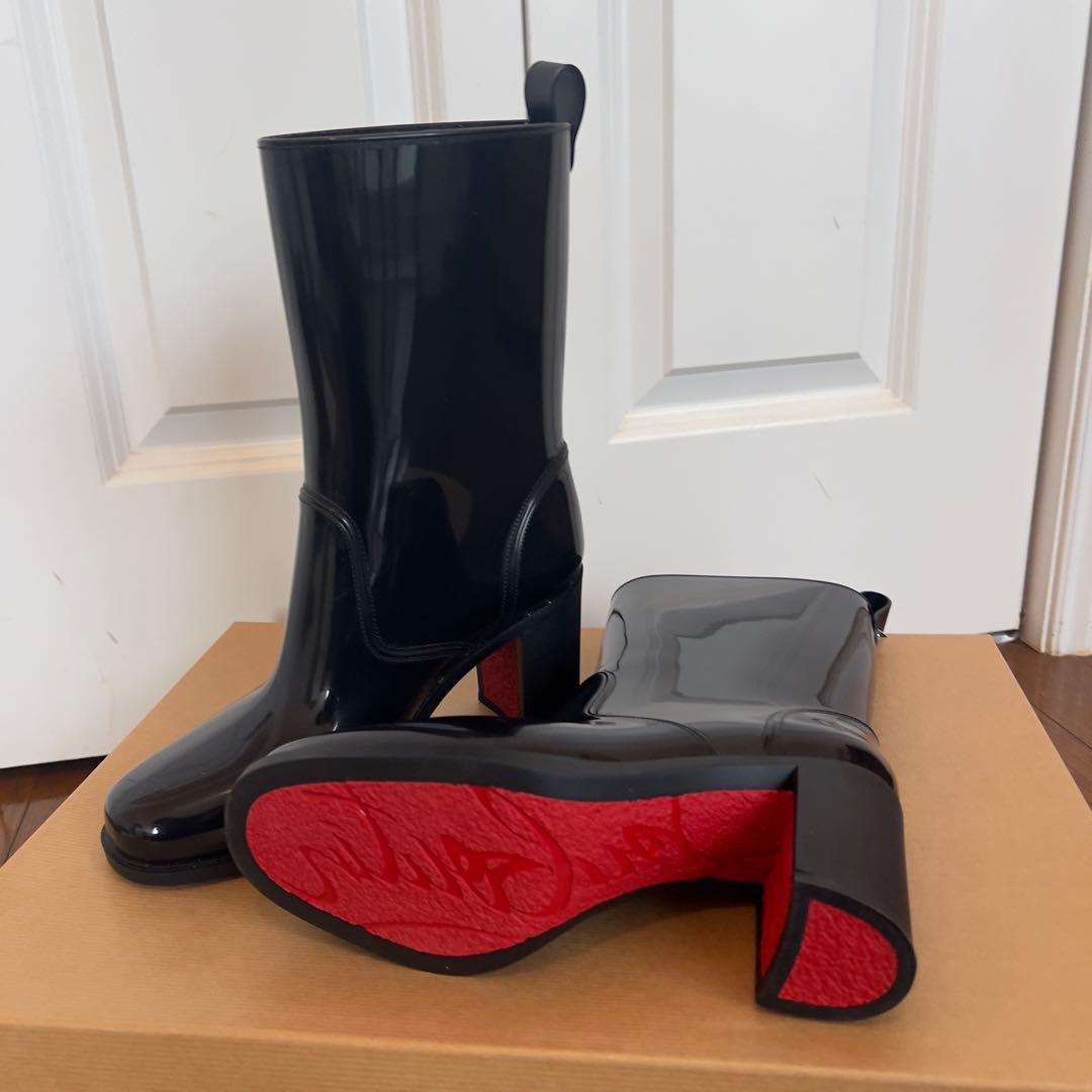 【Palace】【新品】クリスチャンルブタン⭐︎レインブーツ38