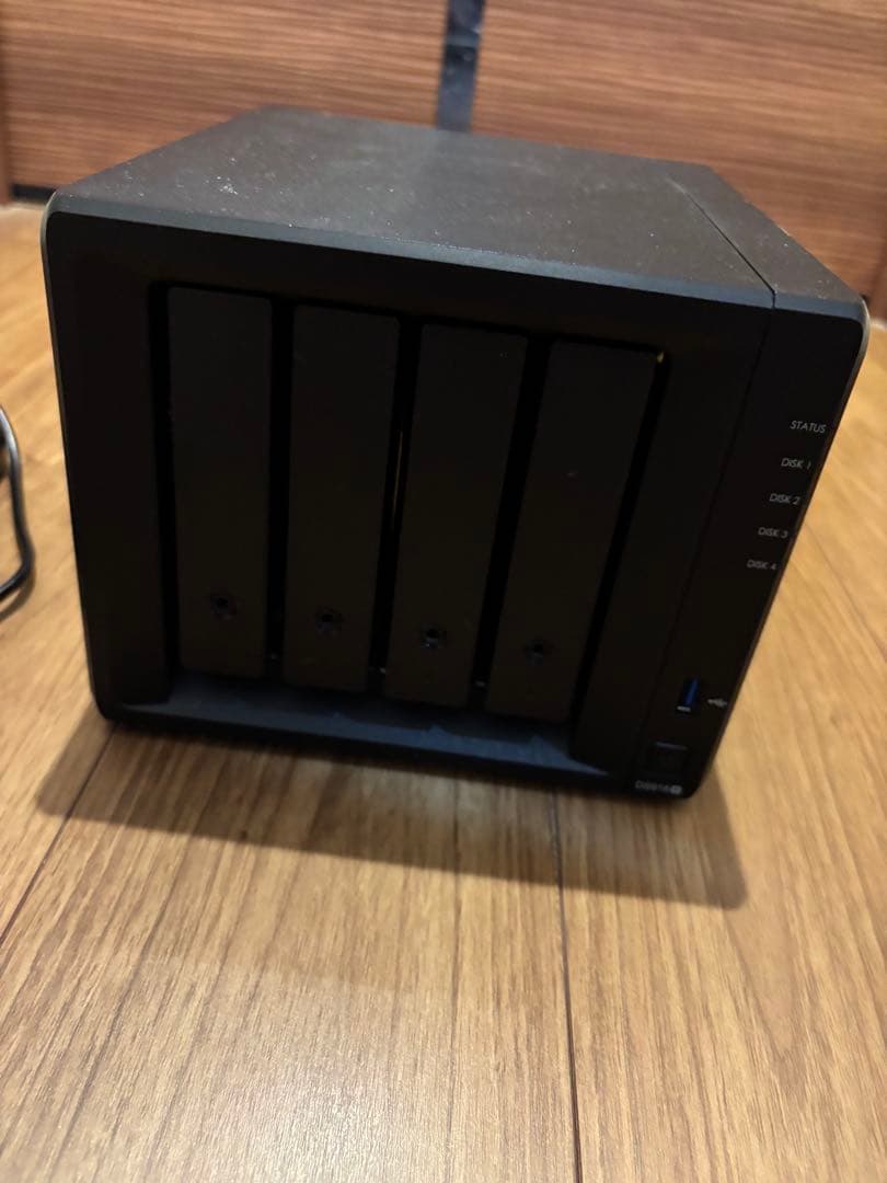 Synology NAS 4ベイ DS918+ 2TB×4HDD