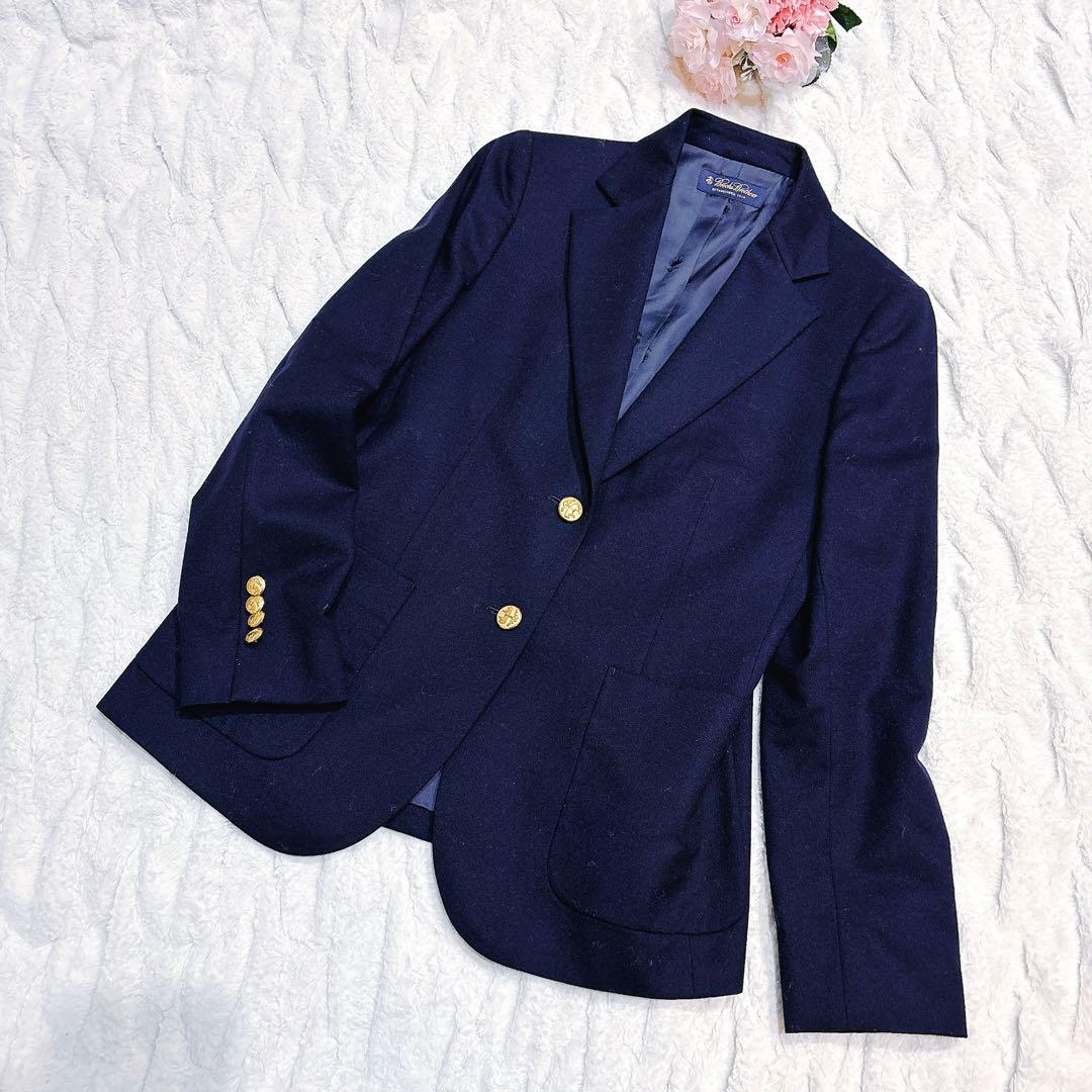 【美品】ブルックスブラザーズ ブレザージャケット 紺ブレ金ボタン ネイビー 4
