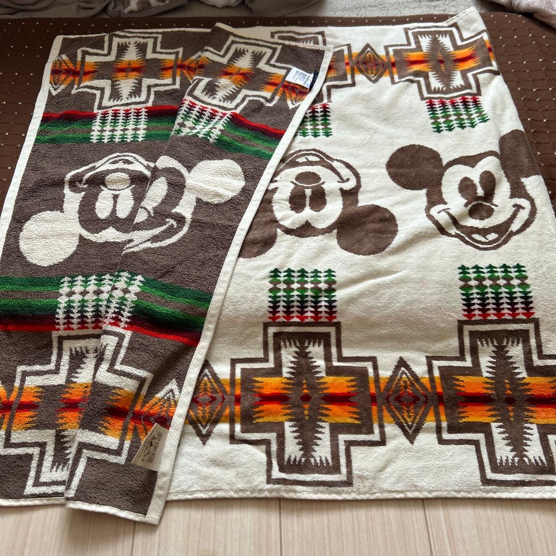 ディズニー　ペンドルトン ビッグタオルブランケット