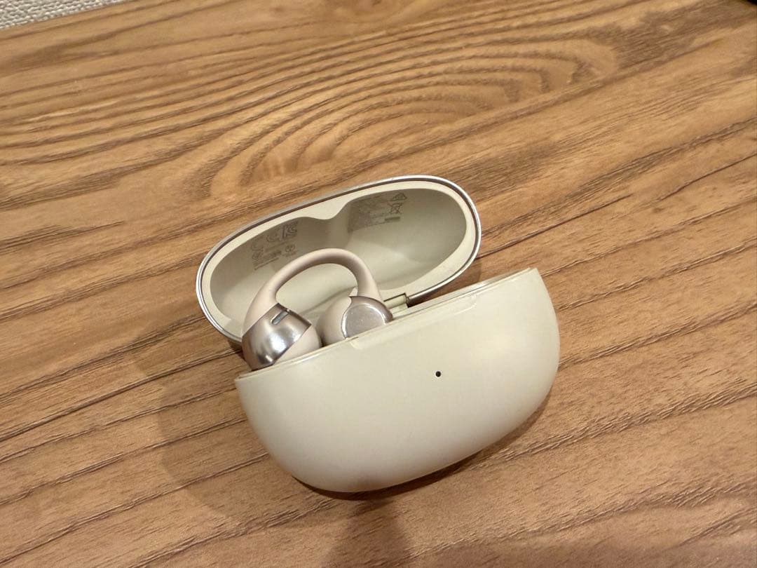 片耳+充電ケース Shokz OpenDots ONE グレー